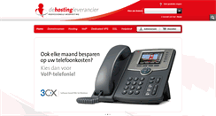 Desktop Screenshot of dehostingleverancier.nl
